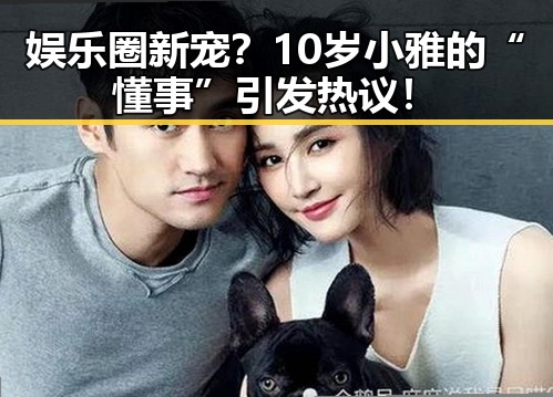 娱乐圈新宠?10岁小雅的“懂事”引发热议!